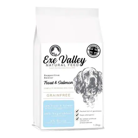 Exe Valley Grain Free Senior and light 1.8kg