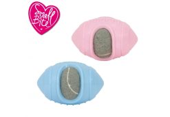 Small Bite Rugby Ball Teether Dog Toy