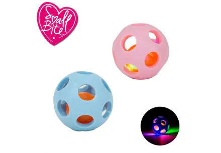 Small Bite Flashing Ball Dog Toy