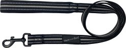 H&B Sports reflective Lead Black 150 x 1.9cm