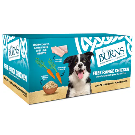 Burns 395g Chicken Rice & Veg  Wet Food - 6 PACK