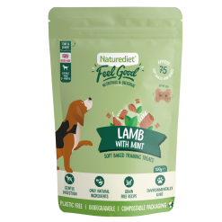 Naturediet Feel Good Lamb with Mint Soft Baked Training Treats (100g)
