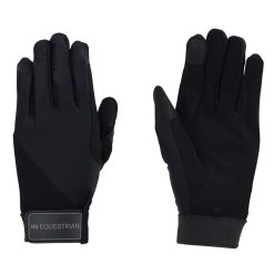 Hy Equestrian Absolute Fit Glove - Black - Child Small
