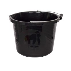 Red Gorilla Premium Buckets - Black - 3 Gallon