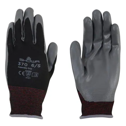 Hy Equestrian Multipurpose Stable Glove - Black - Large
