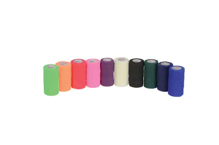 HyHEALTH Sportwrap - Assorted Box - 9 x 2 Assorted Colours - 10cm x 4.5m