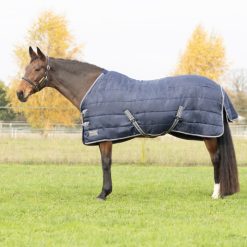 StormX Empra 100 Stable Rug - Navy - 5'9"