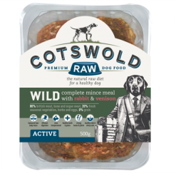 Cotswold 80/20 Adult Working Active Wild?- Rabbit and Venison 500g