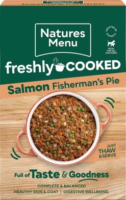 Natures Menu Freshly Cooked Salmon & Beef 400g