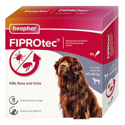 FIPROtec Spot On Extra Large Dog  4 pipettes