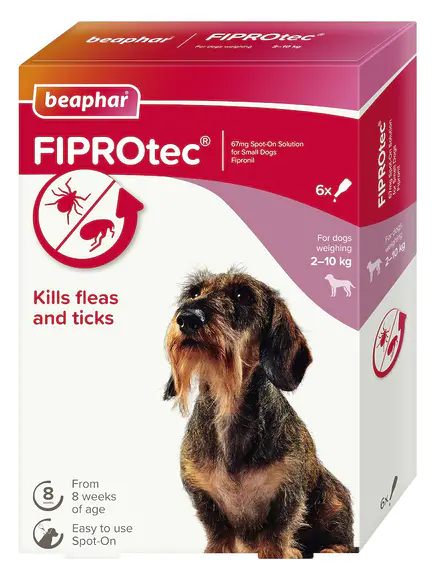 FIPROtec Spot On Small Dog  6 pipettes
