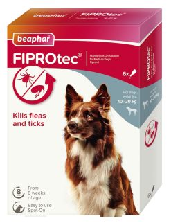 FIPROtec Spot On Medium Dog  6 pipettes