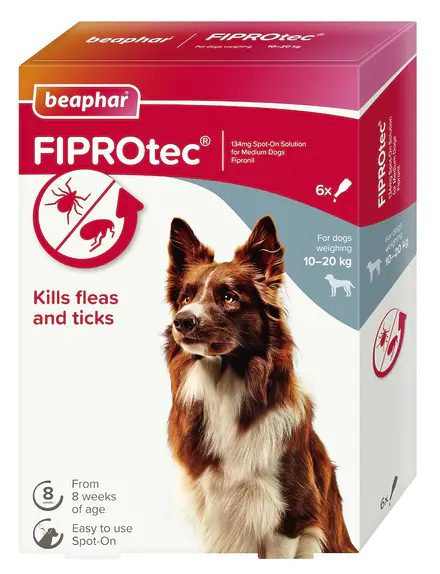 FIPROtec Spot On Medium Dog  6 pipettes