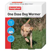 One Dose Wormer - Large Dogs 4 tab