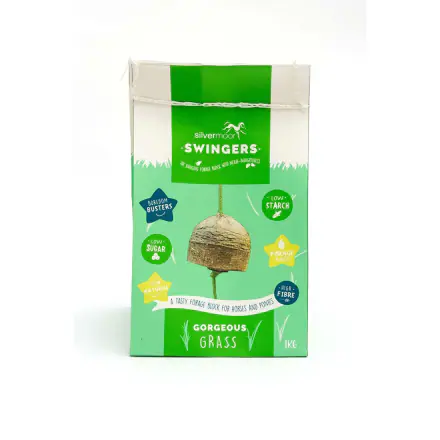 Silvermoor Swingers Horse Treat - Grass - 1kg