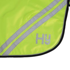 Reflector Mesh Exercise Sheet by Hy Equestrian - Yellow - 5'0