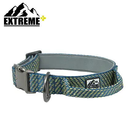 Extreme+ Collar With Grab Handle 37cm-50cm Blue