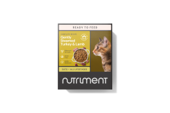 Nutriment Gently Steamed for Cats - Turkey, and Lamb 395g