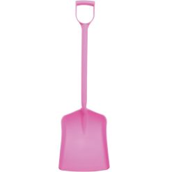One Piece Moulded Polypropylene Shovel Pink