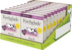 Forthglade GRAIN FREE Complete Adult Duck & Veg, 395g 18PK (Green Box)