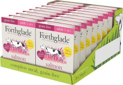 Forthglade GRAIN FREE Complete Adult Salmon & Veg, 395G  18PK (Green Box)