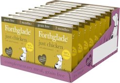 Forthglade JUST Chicken Grain Free, 395G 18PK (Purple Box)