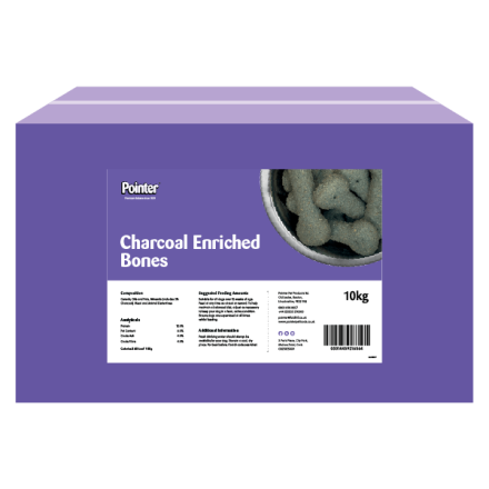 Pointer Charcoal Enriched Bones 10kg