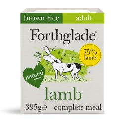 Forthglade WHOLEGRAIN Complete Meal Adult Lamb with Brown Rice & Vegetables, 395G SINGLE