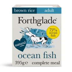 Forthglade WHOLEGRAIN Complete Meal Adult Ocean Fish with Brown Rice & Vegetables, 395G SINGLE