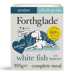 Forthglade WHOLEGRAIN Complete SENIOR White Fish with Brown Rice, 395G SINGLE