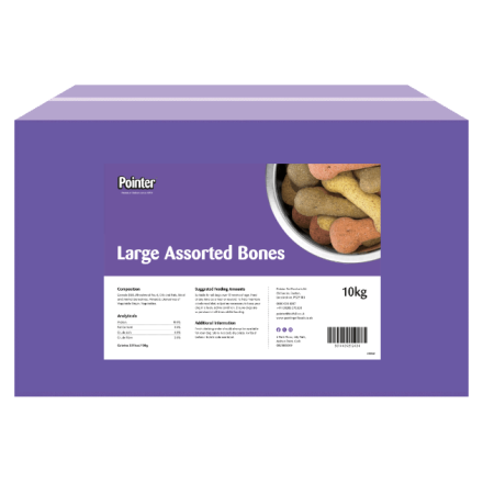 Pointer Assorted Large Bones 10kg