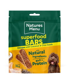 Natures Menu Superfood Bars Chicken 70g