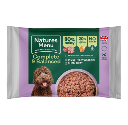 Natures Menu C&B 80/20 Block Turkey 500g