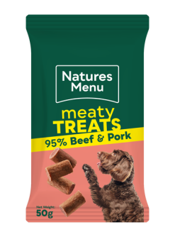 Natures Menu Dog Treats Beef 50g