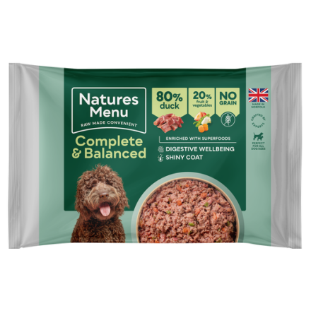 Natures Menu C&B 80/20 Block Duck 500g