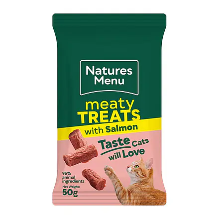 Natures Menu Cat Treats Salmon 50g