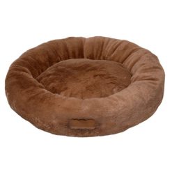 HP Round Teddy Dog Bed - Mink 75x75x25cm