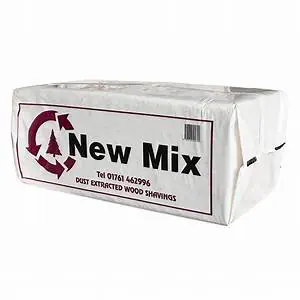Mendip New Mix Wood Shavings 20kg - Large and small flake blend