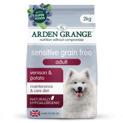 Arden Grange Dog Adult Sensitive Venison & Potato 2kg
