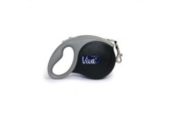 Viva Retractable 5m Lead Black L