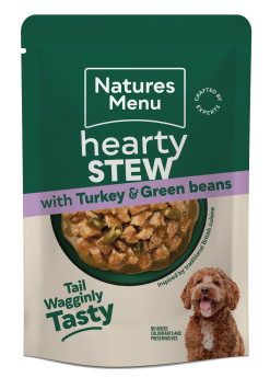 Natures Menu Stew Dog Wet Pouches Turkey 8x100g