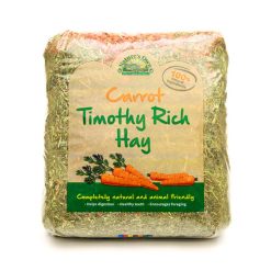 Natures Own Timothy Hay with Carrot 1KG