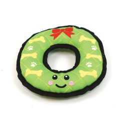 HP  Christmas Wreath Tough Dog Toy