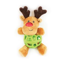 HP  Ronny Reindeer TPR Body Dog Toy