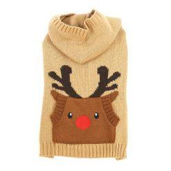 HP  Reindeer Hooded Sweater S/M