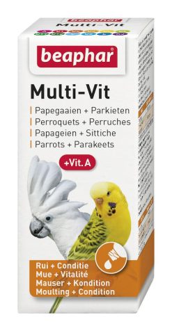 Beaphar Multi-Vit for Parrots & Parakeets 20ml