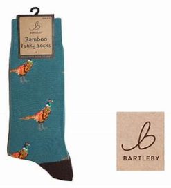 BARTLEBY? FUNKY BAMBOO SOCK 6-11 PHEASANT