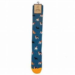 BARTLEBY? FUNKY WELLY SOCK 4 - 8 ASSORTED DOG