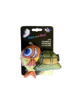 H&B Gone Fishing Cat Toys (mixed)