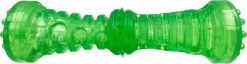 H&B TPR squeaker tube toy (mixed colours)